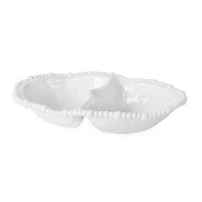 Evans-Shelley Wedding Registry: Beatriz Ball Double Dip White Dish