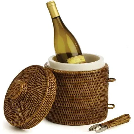 Jefferson-Carlson Wedding Registry: Napa Rattan Ice Bucket