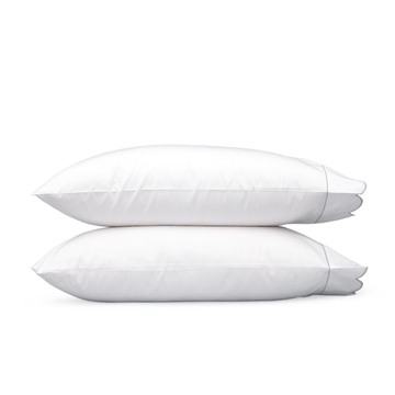 Matouk Butterfield King Pillowcases in Pool