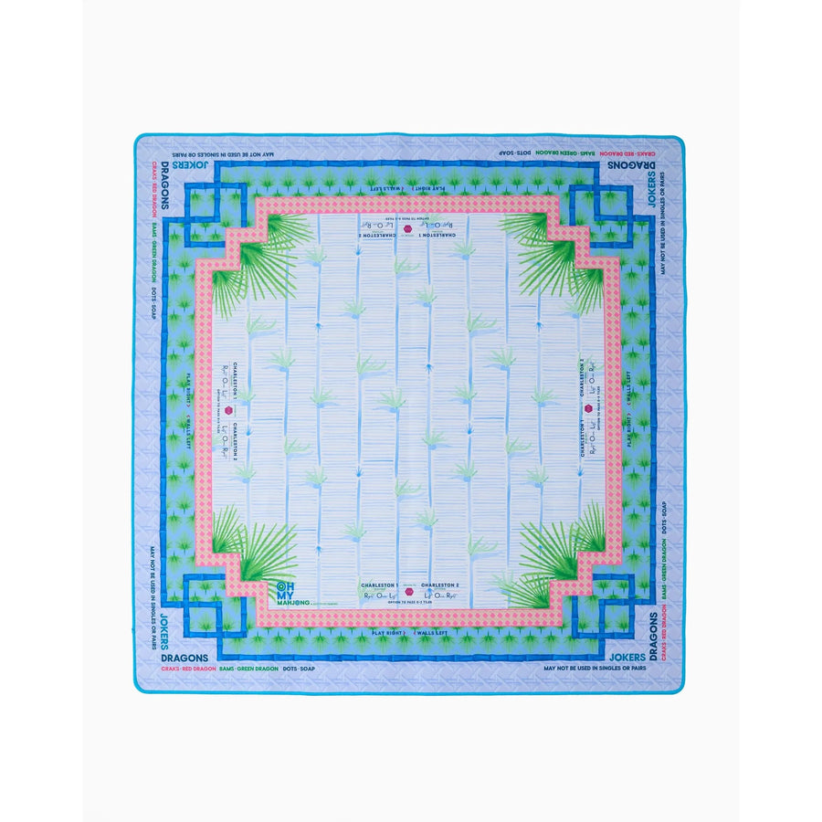 Palm Paradise Mahjong Mat