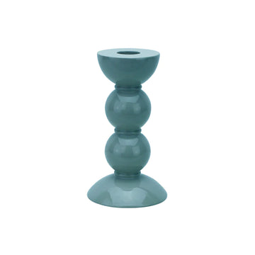 Addison Ross Bobbin Candle Stick-Chambray : 14cm