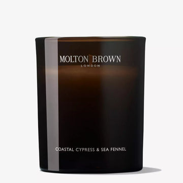 Molton Brown Coastal Cypress & Sea Fennel Signature Scented Candle (Single Wick)