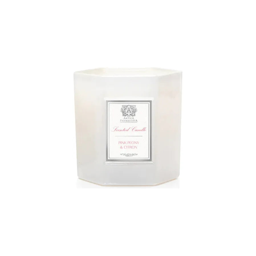 Antica Farmacista Pink Peony & Citron Candle : 9 oz.