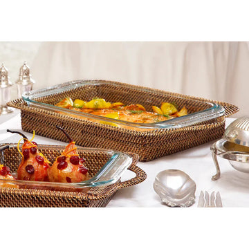 Calaisio 1-Quart Square Pyrex Baker