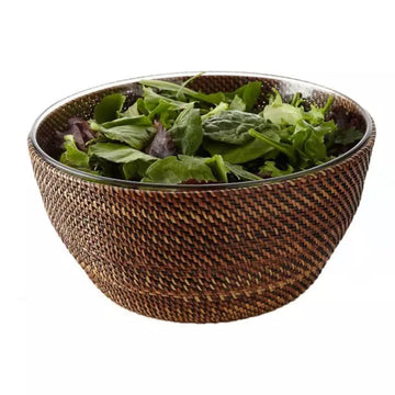 Calaisio Glass Salad Bowl