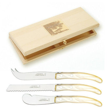 King-O'Keefe Wedding Registry: Claude Dozorme Natural Cheese Knife Set