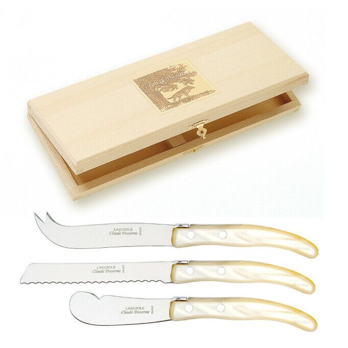 King-O'Keefe Wedding Registry: Claude Dozorme Natural Cheese Knife Set