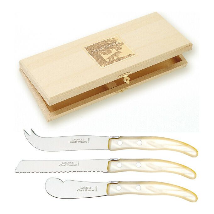 Hazel-King Wedding Registry: Claude Dozorme Cheese Knife (Set 0f 3)