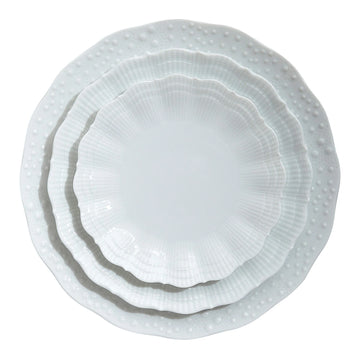 Medard du Noblat Corail Dinner (shown with Charger and Dessert plate)