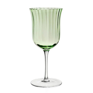 Gilday-Sloan Wedding Registry: William Yeoward Green Corinne Water Goblet