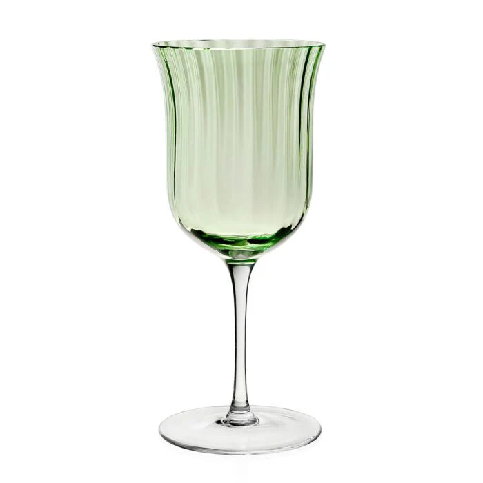 Gilday-Sloan Wedding Registry: William Yeoward Green Corinne Water Goblet
