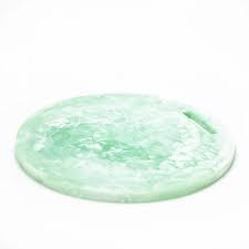 Boumenot and Barnes Wedding Registry: Nashi Round Cutting Board in Mint