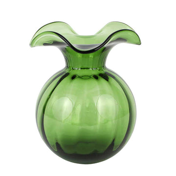 Jefferson-Carlson Wedding Registry: Vietri Dark Green Medium Hibiscus Fluted Vase