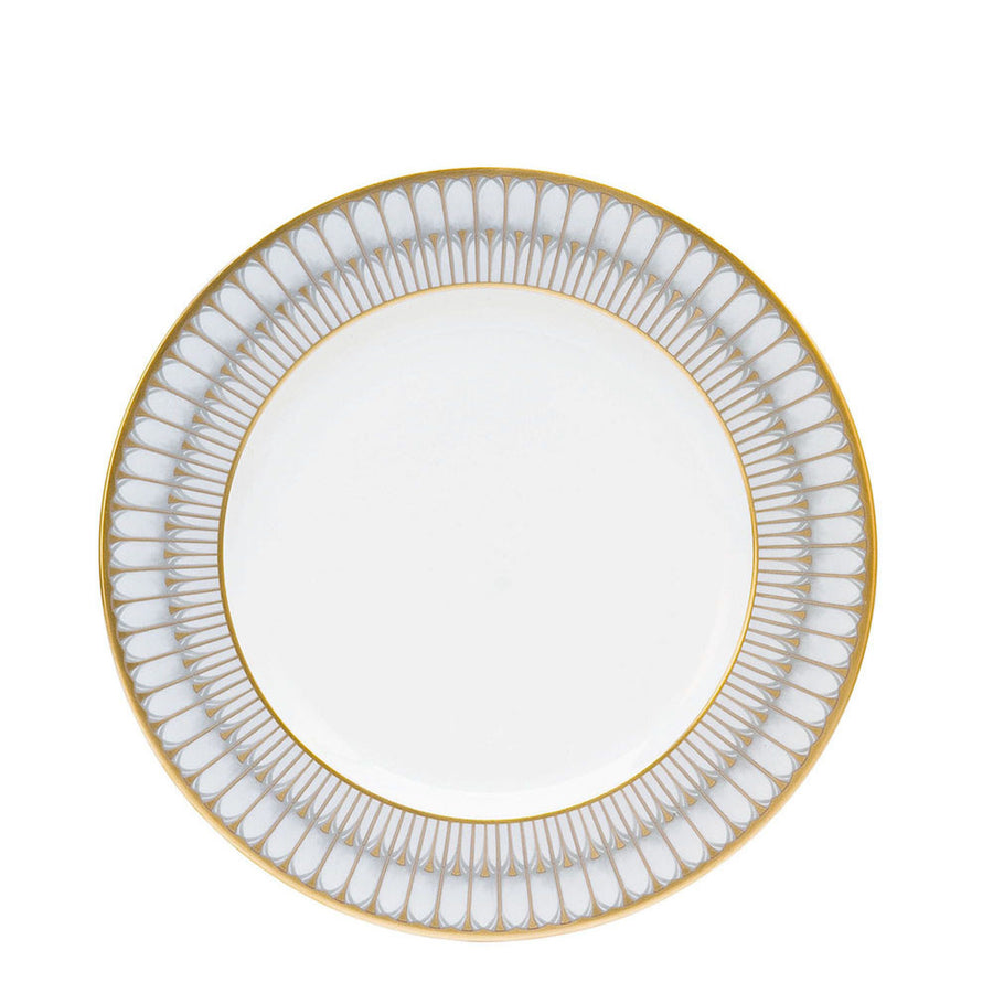 Puletti-Tinsley Wedding Registry: Deshoulieres Arcades Grey Dessert Plate