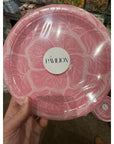 Melissa's Garden Cabbage Salad and Dessert Plates- 8 pack- Chateau Rose