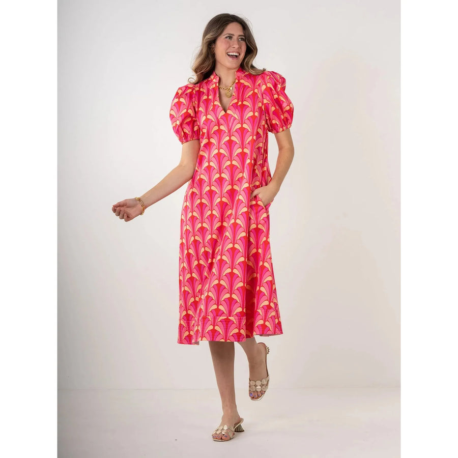 Emily McCarthy Hampton Dress in Scallop