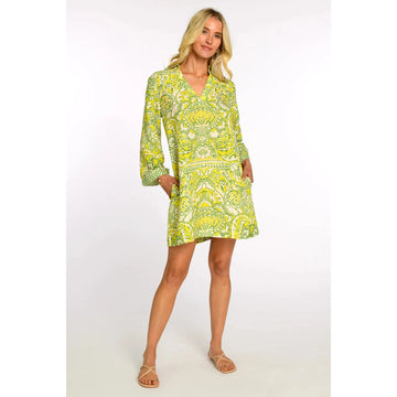 Elizabeth James The Label Taylor Dress in Limeade