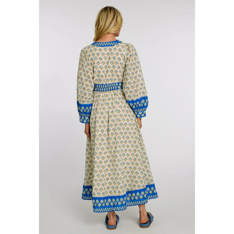 Elizabeth James The Label Harriet Dress in Tulip Ivory