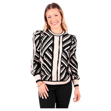 Emily McCarthy Julia Sweater - Black Noir : Small