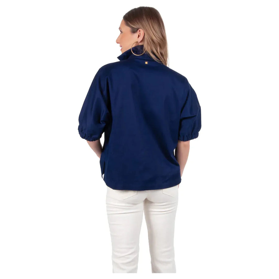 Emily McCarthy Poppy Top - Navy