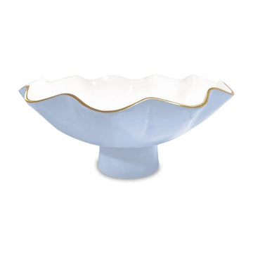 Diab-Overholt Wedding Registry: Beatriz Ball Encanto Blue Pedestal Bowl
