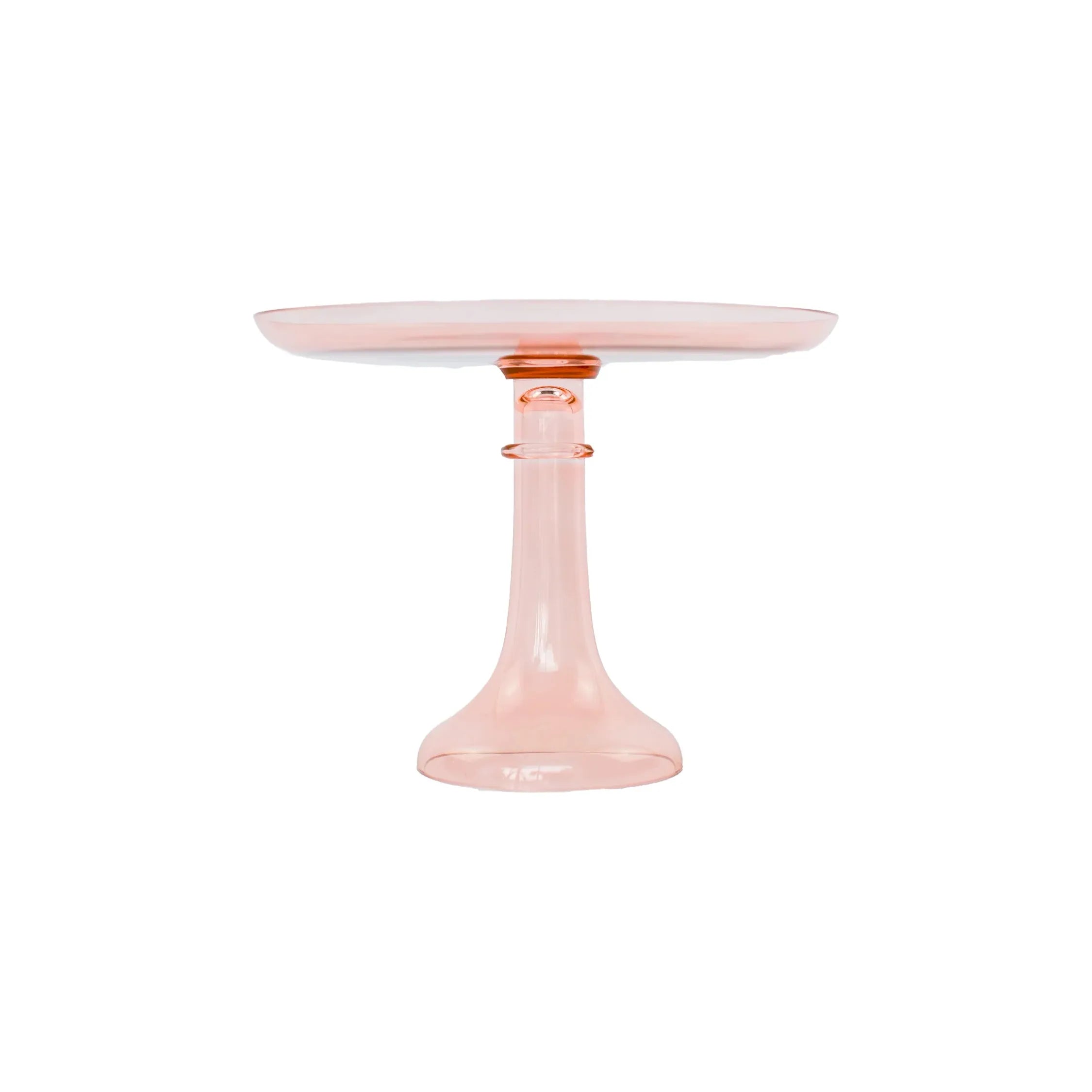 Estelle Cake Plate in Blush