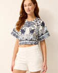 Marie Oliver Drew Top