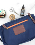 Boulevard Jesse Dopp Kit with Monogram - Navy