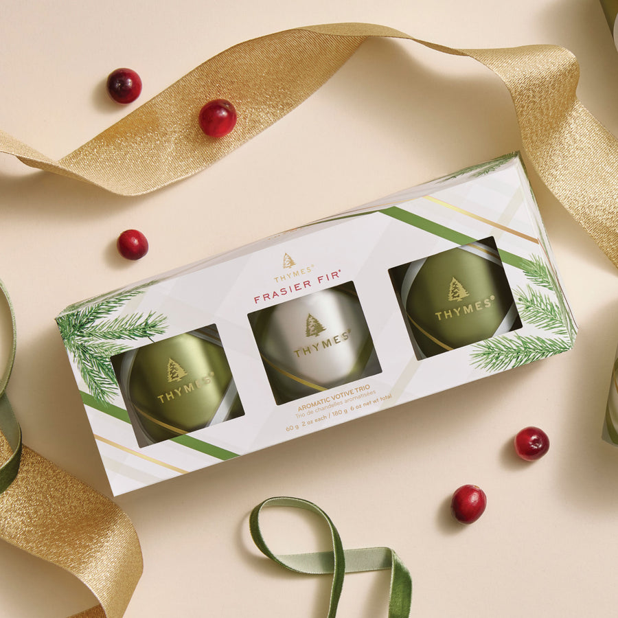 Thymes-Frasier Fir : Plaid Trio