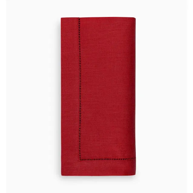 Smith-McDonald Wedding Registry: Sferra Red Festival Dinner Napkins (Set of 4)
