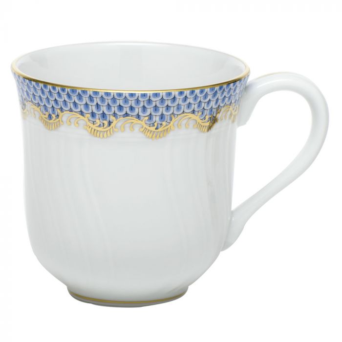 Pleasant-Ballantyne Wedding Registry: Herend Fish Scale Light Blue Mug