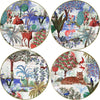 Smith-McDonald Wedding Registry: Gien Jardin du Palais Canape Plates (Set of 4)