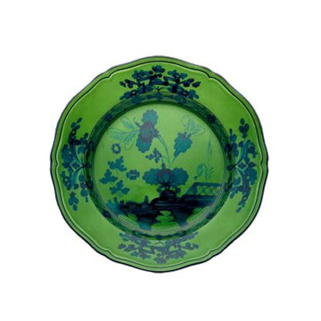 Ginori 1735 Oriente Italiano Malachite Dessert Plate