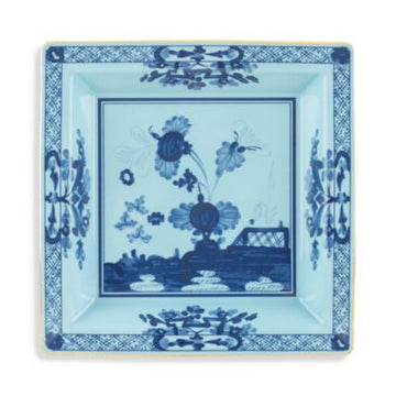 Barnhill and Bogden Wedding Registry: Ginori Oriente Italiano Large Square Change Tray