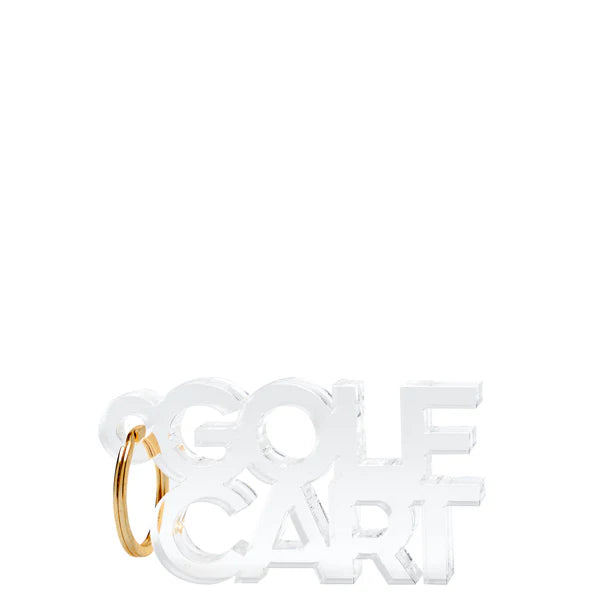 Tara Wilson "Golf Cart" Keychain