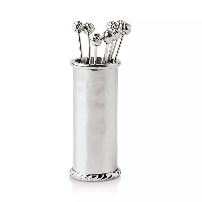 Juliska Graham Cocktail Picks and Holder
