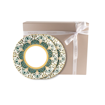 Lewis and Underwood Wedding Registry: Haviland Reves du Nil Boxed Set of 2 Dessert Plates