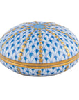 Herend Sea Urchin Box : Blue