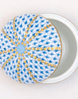 Herend Sea Urchin Box : Blue