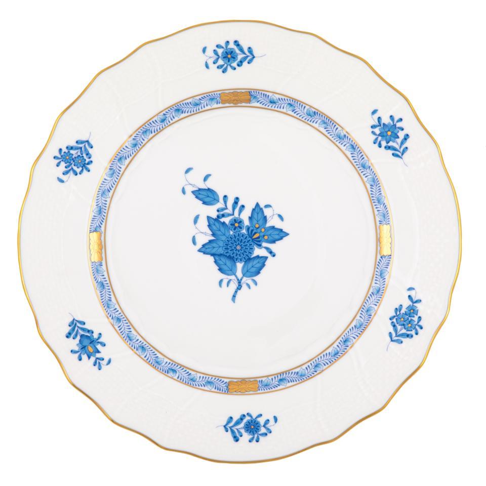 Howard and Bean Wedding Registry: Herend Chinese Bouquet Blue Dinner Plate