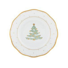 Howard and Bean Wedding Registry: Herend Christmas Tree Dessert Plate