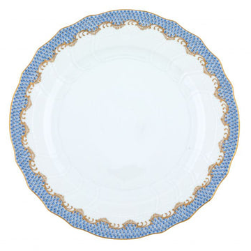 Cowden and Galvin Wedding Registry: Herend Fish Scale Light Blue Dinner Plate