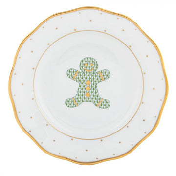 Boukather-Reschly Wedding Registry: Herend Christmas Gingerbread Dessert Plate