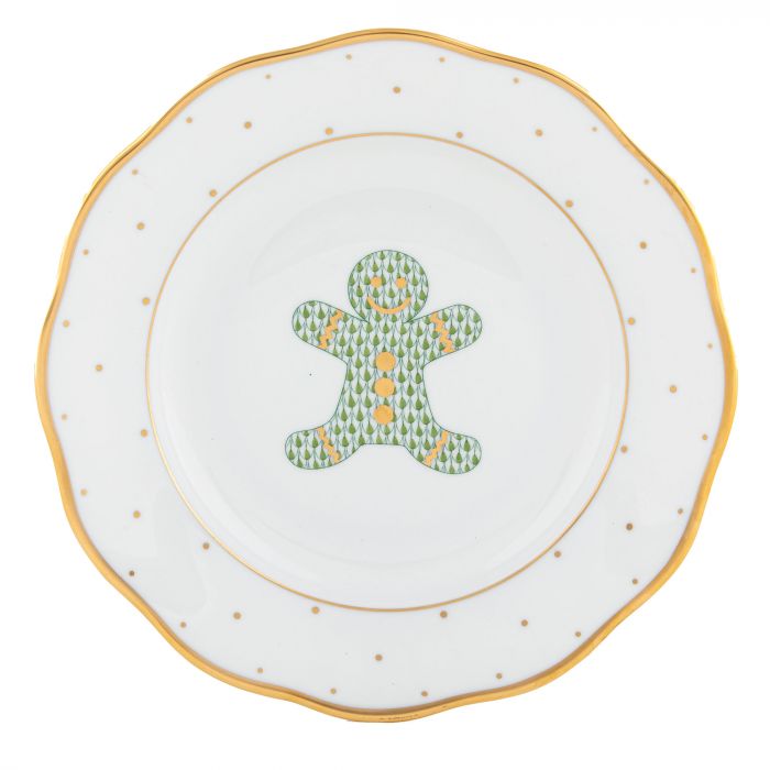 Herend Gingerbread Dessert Plate