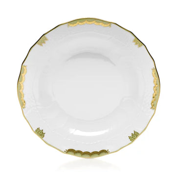 King-O'Keefe Wedding Registry: Herend Princess Victoria Green Dessert Plate