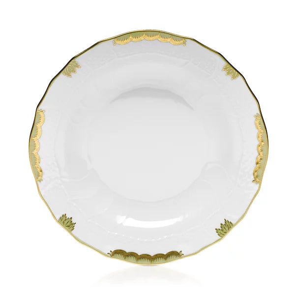 King-O'Keefe Wedding Registry: Herend Princess Victoria Green Dessert Plate