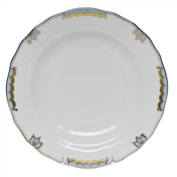 Diab-Overholt Wedding Registry: Herend Princess Victoria Light Blue Dessert Plate