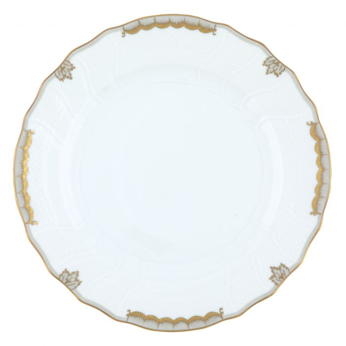 Herend Princess Victoria Gray Dinner Plate