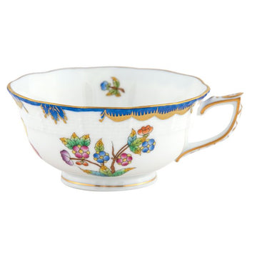 Collier and Smith Wedding Registry: Herend Queen Victoria Blue Tea Cup