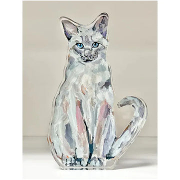 Chelsea McShane Art Siamese Cat